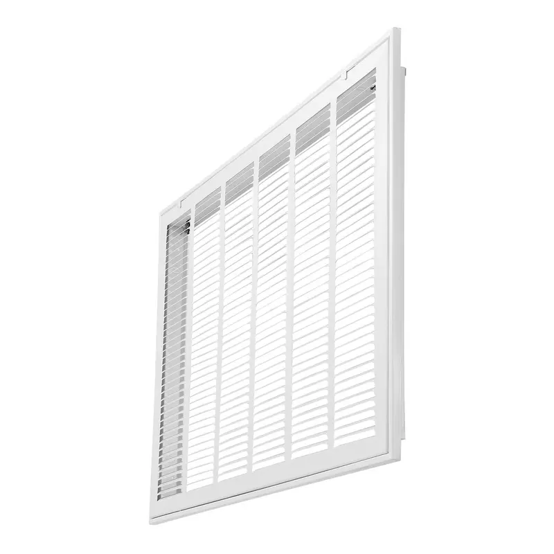 【toolupgrade】VEVOR Return Air Filter Grille, Fits W30x H20 Inch Duct Opening, Filter Not Included, Return Air Vent Cover for Wall, Powder-Coated Steel Return Air Grill Detachable Face/Door for 1 inch Filters