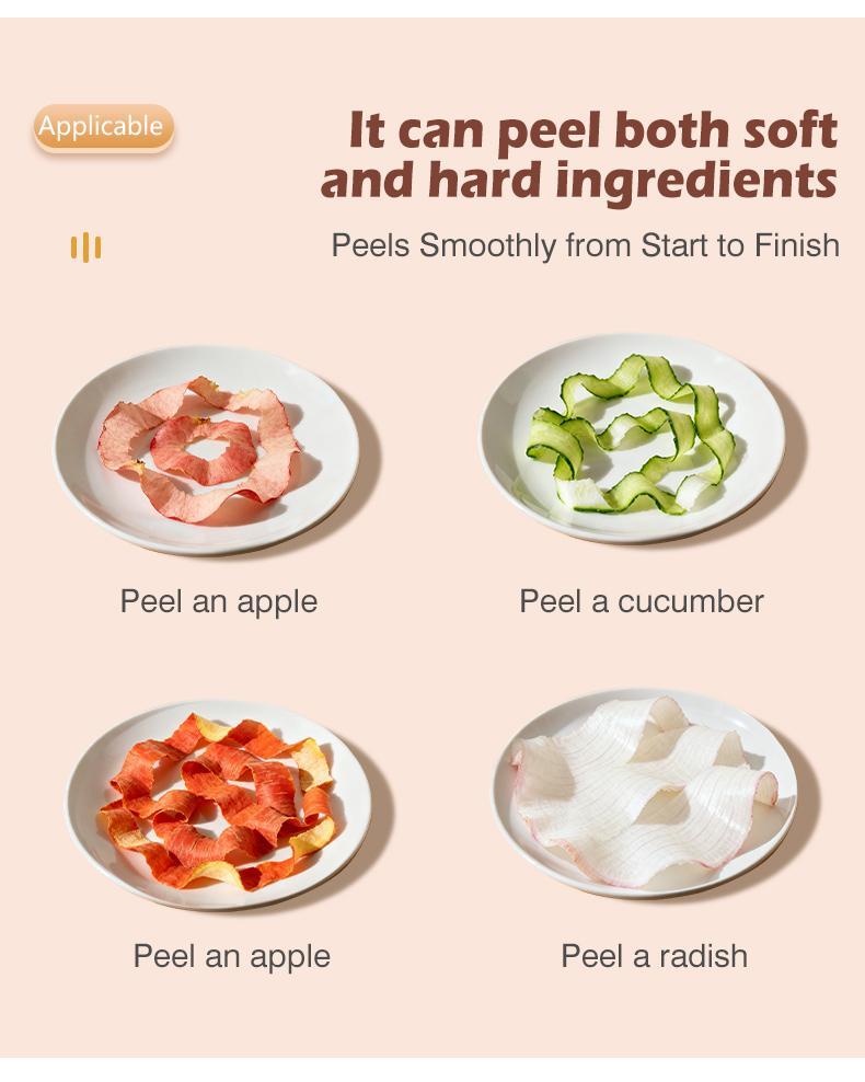 1pc 2-In-1 Fruit & Veggie Peeler with Bottle Opener, Sharp Stainless Steel, Upgraded Ergonomic Comfort Grip, Non-Slip Design