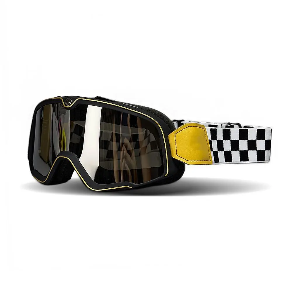 Retro Motorbike Motocross Helmet Pilot Goggles Jet Vintage Motorcycle Scooter Glasses Offroad Glasses