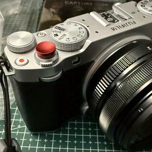 Aluminum Camera Shutter Button for Fujifilm X-Series, Lightweight Durable Retro Camera Accessory, Compatible with Multiple Models