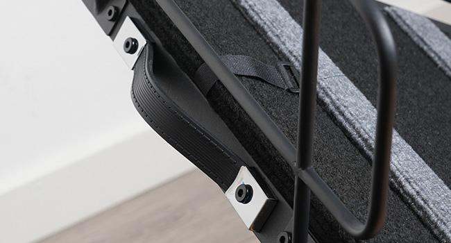 63-Inch Adjustable Dog Ramp with Safety Rails