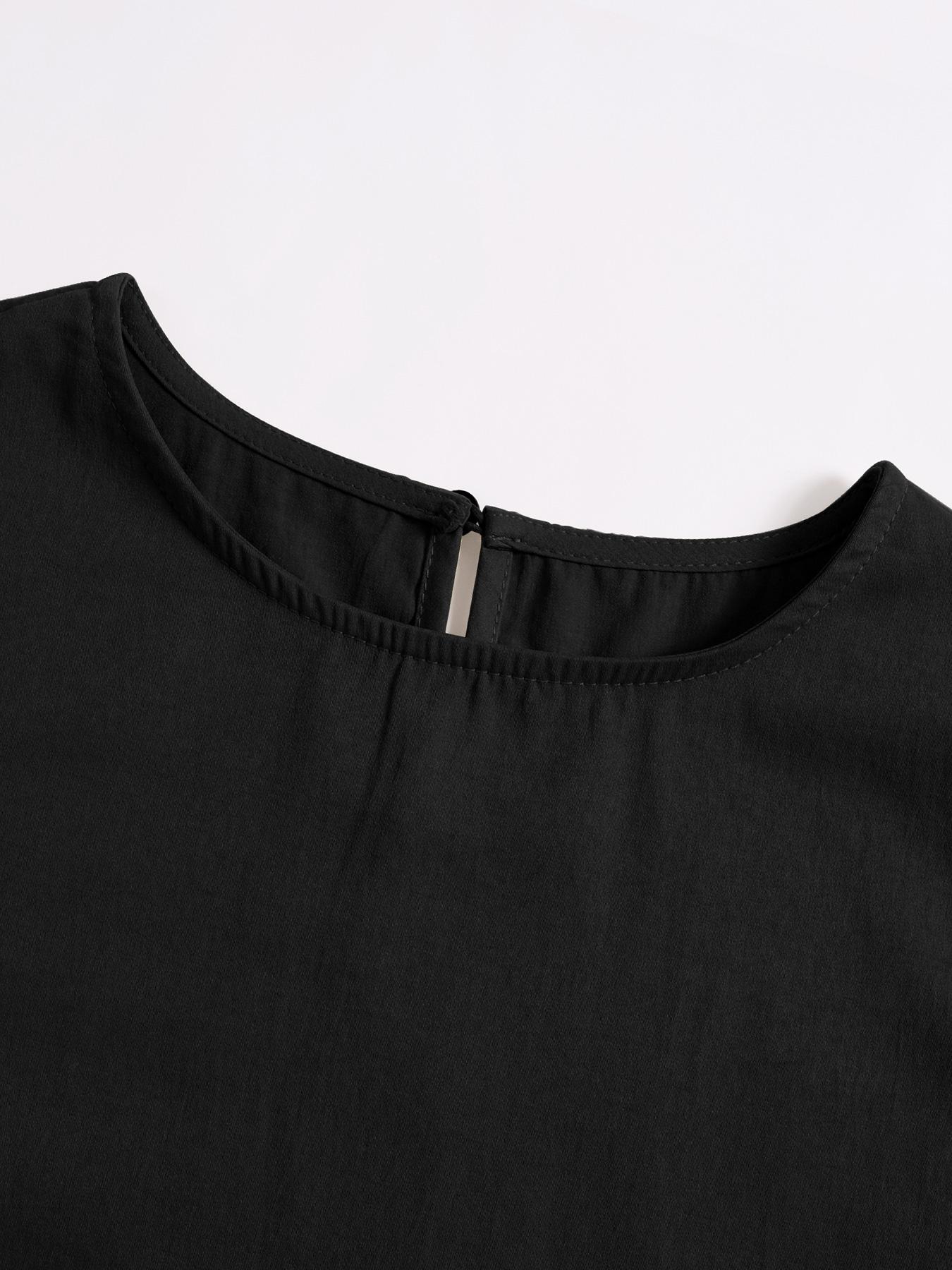 Women's Solid Tank Top & Pocket Wide Leg Pants Set, Matching Clothing Set, Elegant Fashion Casual Two-piece Outfits for Daily Outdoor Wear, Women Clothing for Summer