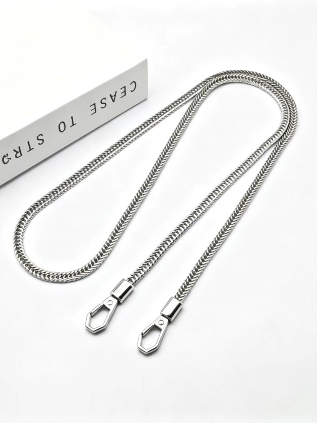 Women's Bag Chain Strap Accessories, Metal Shoulder Strap Replacement, Handbag Crossbody Strap, Fashionable Bag Hardware, Bag Straps, Purse Accessory