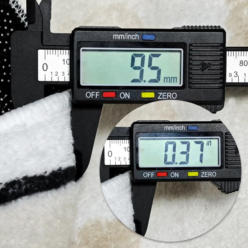 Creative 100 Dollar Pattern Rug, 1 Count Bedroom Decor Bedside Soft Carpet, Area Rug, Thickened Fluffy Plush Floor Mat for Home Living Room Bedroom