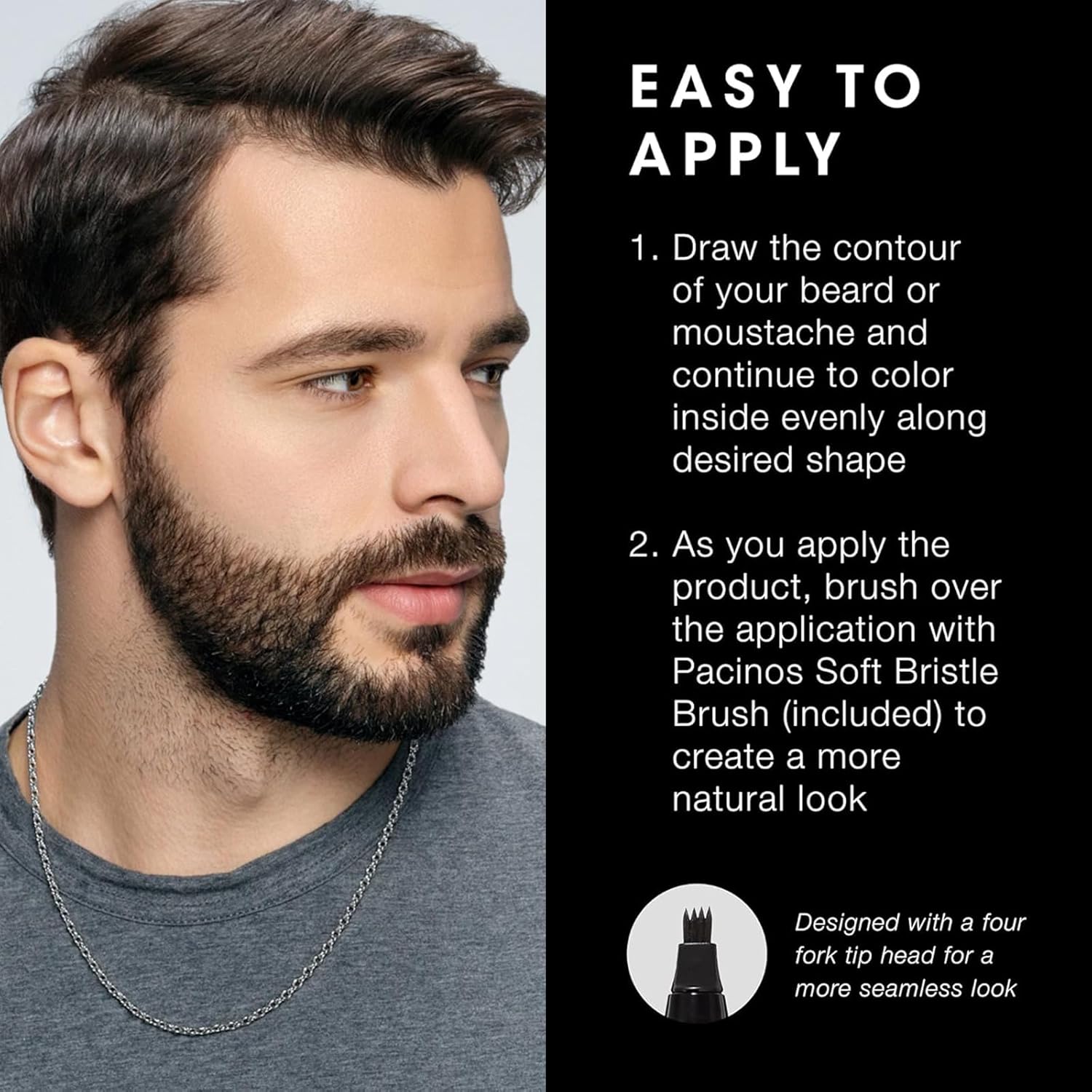 1PC Beard Pen Filler for Men – Waterproof, Sweatproof, Long-Lasting Beard & Hairline Filler – Natural Finish for Beard, Mustache, Scalp, Patch Cover – Includes Beard Brush – Ideal Gift for Father, Husband, Boyfriend Grooming Makeup Facial Lash Cosmetic 1PC Beard Pen Filler for Men – Waterproof, Sweatproof, Long-Lasting Beard & Hairline Filler – Natural Finish for Beard, Mustache, Scalp, Patch Cover – Includes Beard Brush – Ideal Gift for Father, Husband, Boyfriend Grooming Makeup Facial Lash Cosmetic
