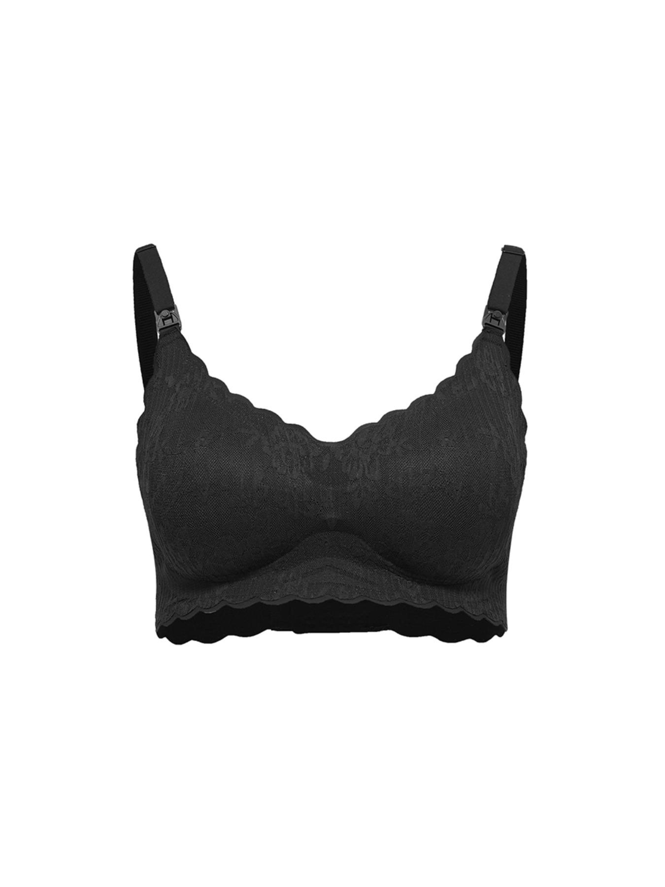 Women's Nursing Bra Comfortable Seamless Design Adjustable Straps Removable Sponge Pads Suitable for Pregnancy and Breastfeeding Maternity Underwear Maternity Bras