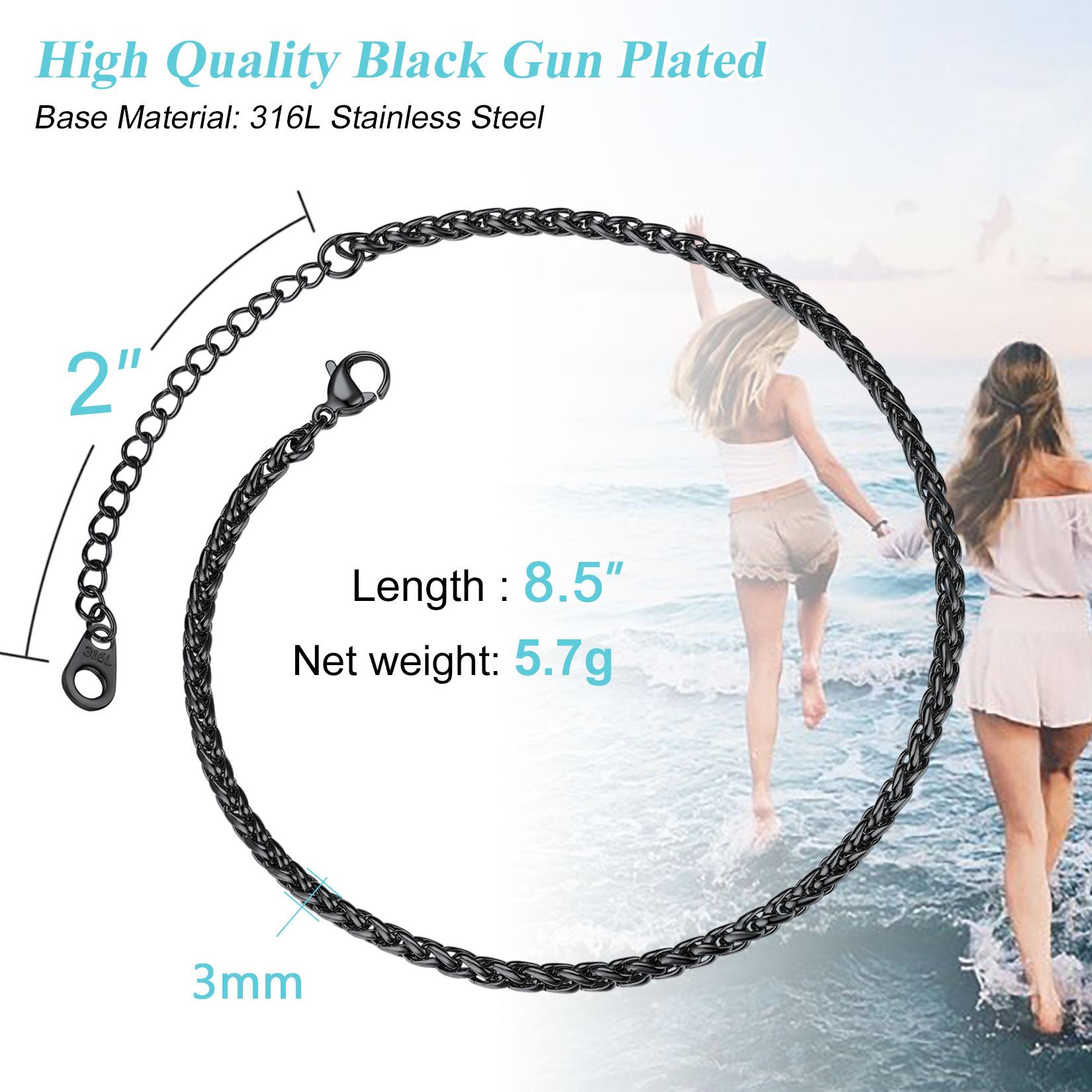 FaithHeart Dangling Cross Bangle Benedict Medal Cross Bracelet