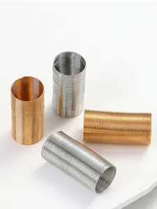 2 Pieces Stainless Steel Coils for Jewelry Making, Flexible Memory Spring Wire, DIY Ring and Bead Supplies, Craft Accessories