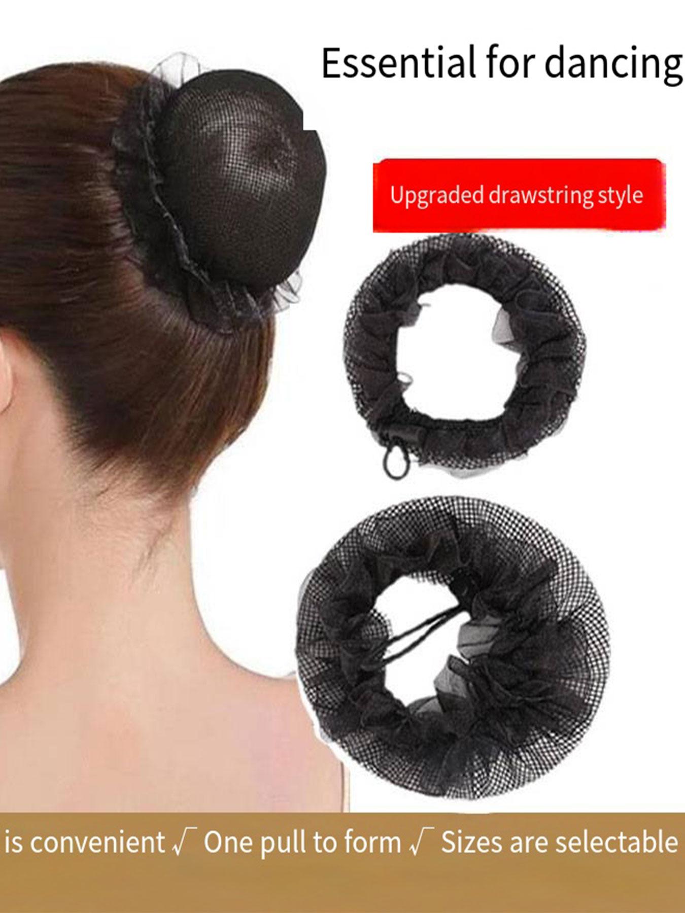 120pcs High Elasticity Hair Nets Set for Women, Ballet Dance ...