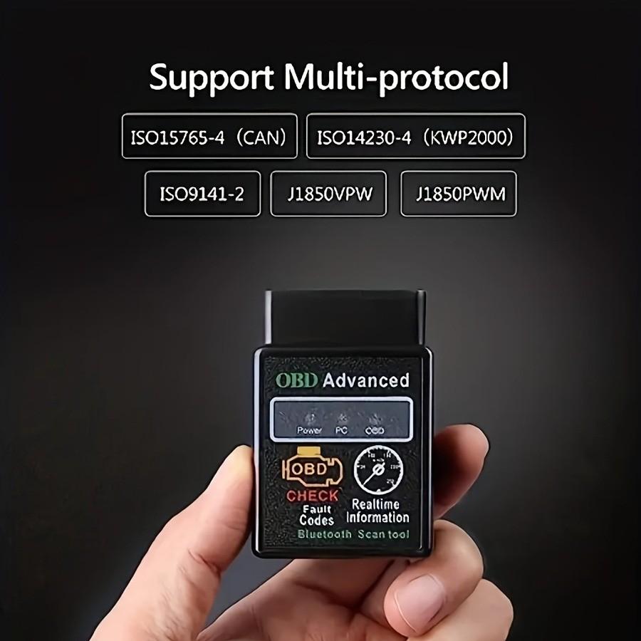 Obd2 Scanner for Car Diagnostics, Automotive Scan Tool, Compatible with iOS & Android, No Batteries Required, Essential Tool for Vehicle Maintenance