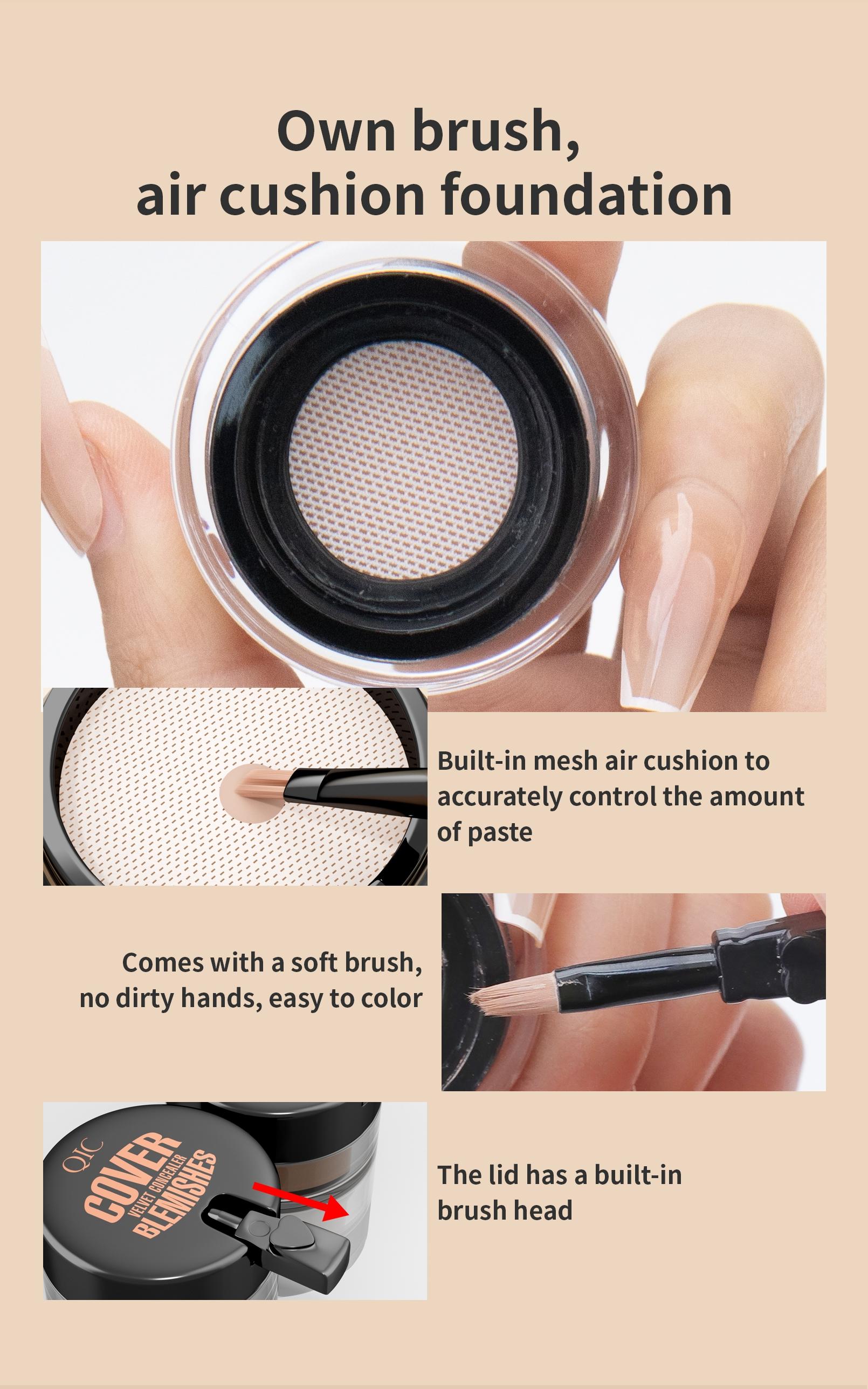 3-tone concealer, concealer, contouring concealer, facial concealer, dark circle concealer, blemish and acne scar concealer, high-coverage concealer, waterproof concealer, long-lasting concealer