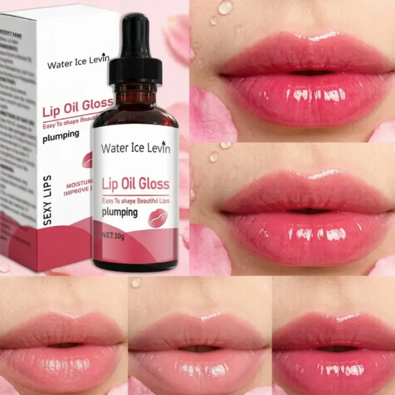 Hydrating Transparent Lip Gloss, Nourishing Lip Essence, Smooth and Shiny Lips, Ideal for Dry Lips, Non-Toxic Cosmetics