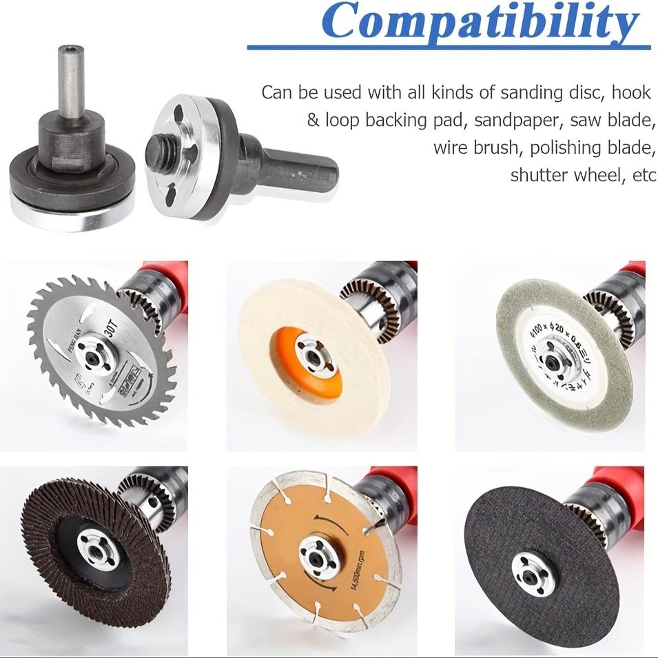 Conversion Angle Grinding Adapter Connecting Rod Kit for Electric Drill, 6mm & 10mm Arbor Mandrel Adapter with Spanner, Angle Grinding Tools Accessories, Hardware, Heavy Duty, Industrial, Angle Grinders