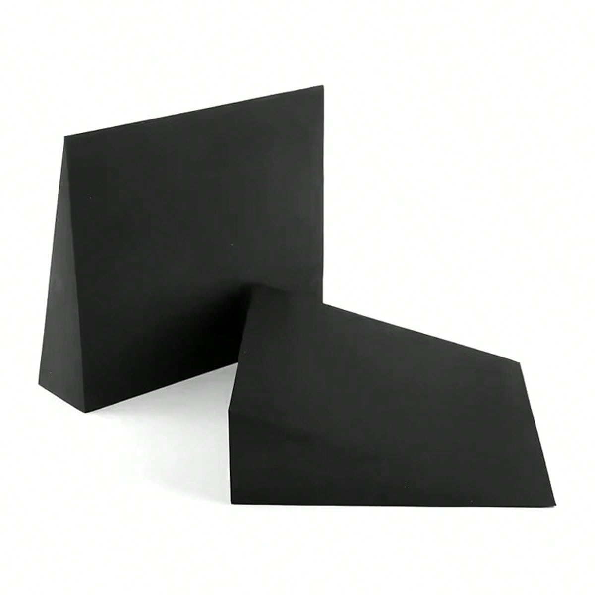 2pcs Non-Slip High-Density Yoga Blocks, Deep Squat Eva Wedge Bricks, Foot Inclination Board for Stretching, Pilates Exercise