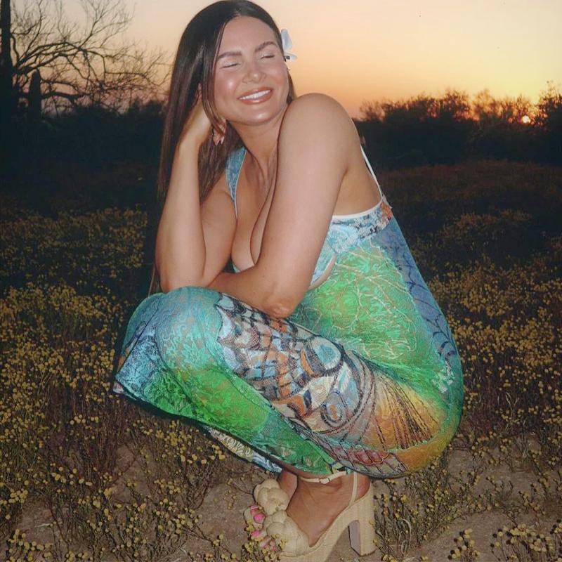 Sexy Mesh Print Sheer Sleeveless Dress Women's 2025 Summer Vacation Holiday New V Neck Bodycon Slim Casual Elegant Dress for Party Club Maxi Dresses