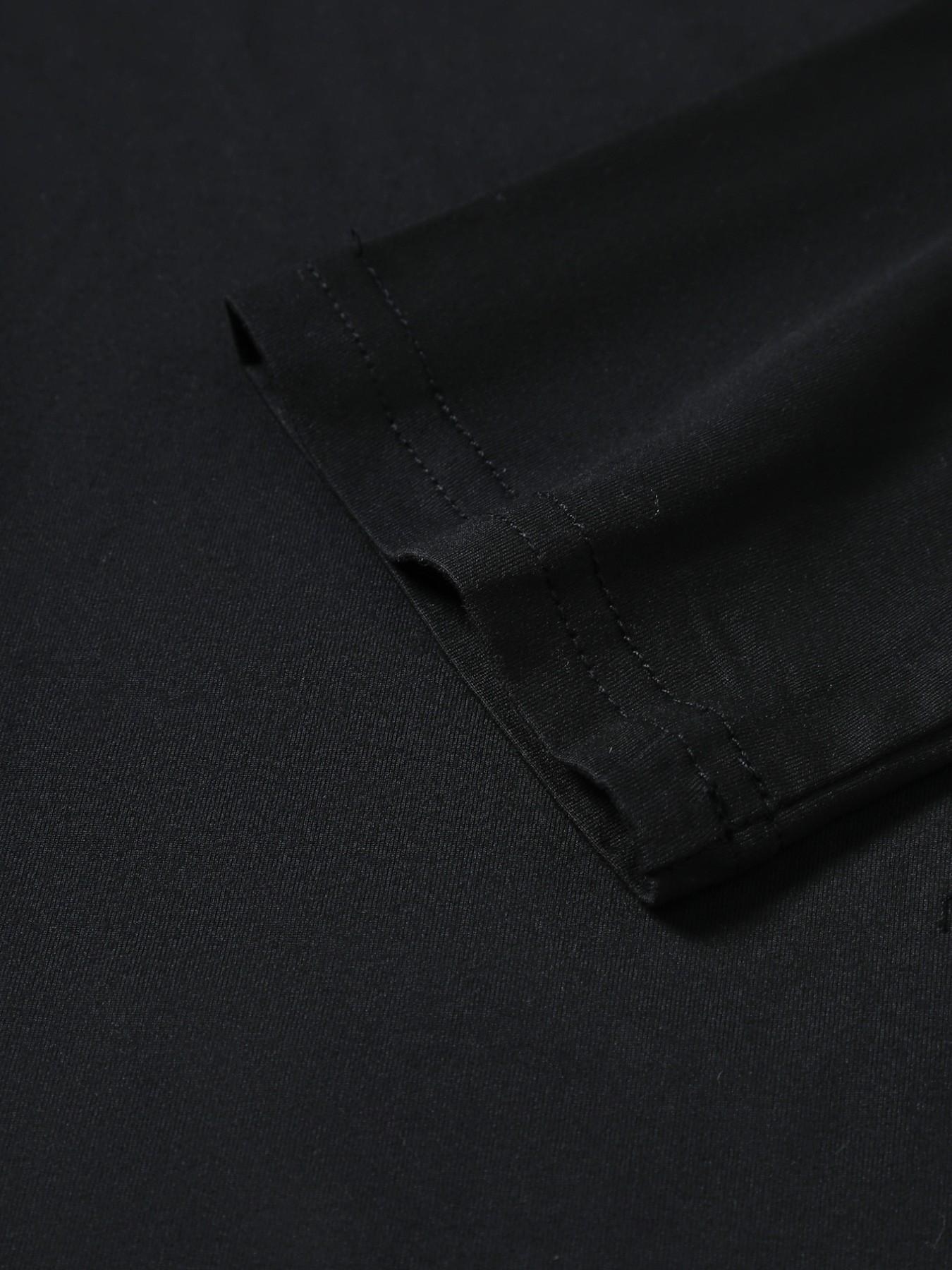 Women's Ballerina Dance Print Single-Shoulder T-Shirt - Asymmetric Strap Drop Shoulder Top with Ballerina-Themed Print, Relaxed Fit for Dance Costumes & Casual Attire, Machine Washable All-Season Comfortable Wearable for Ballet Dancers &