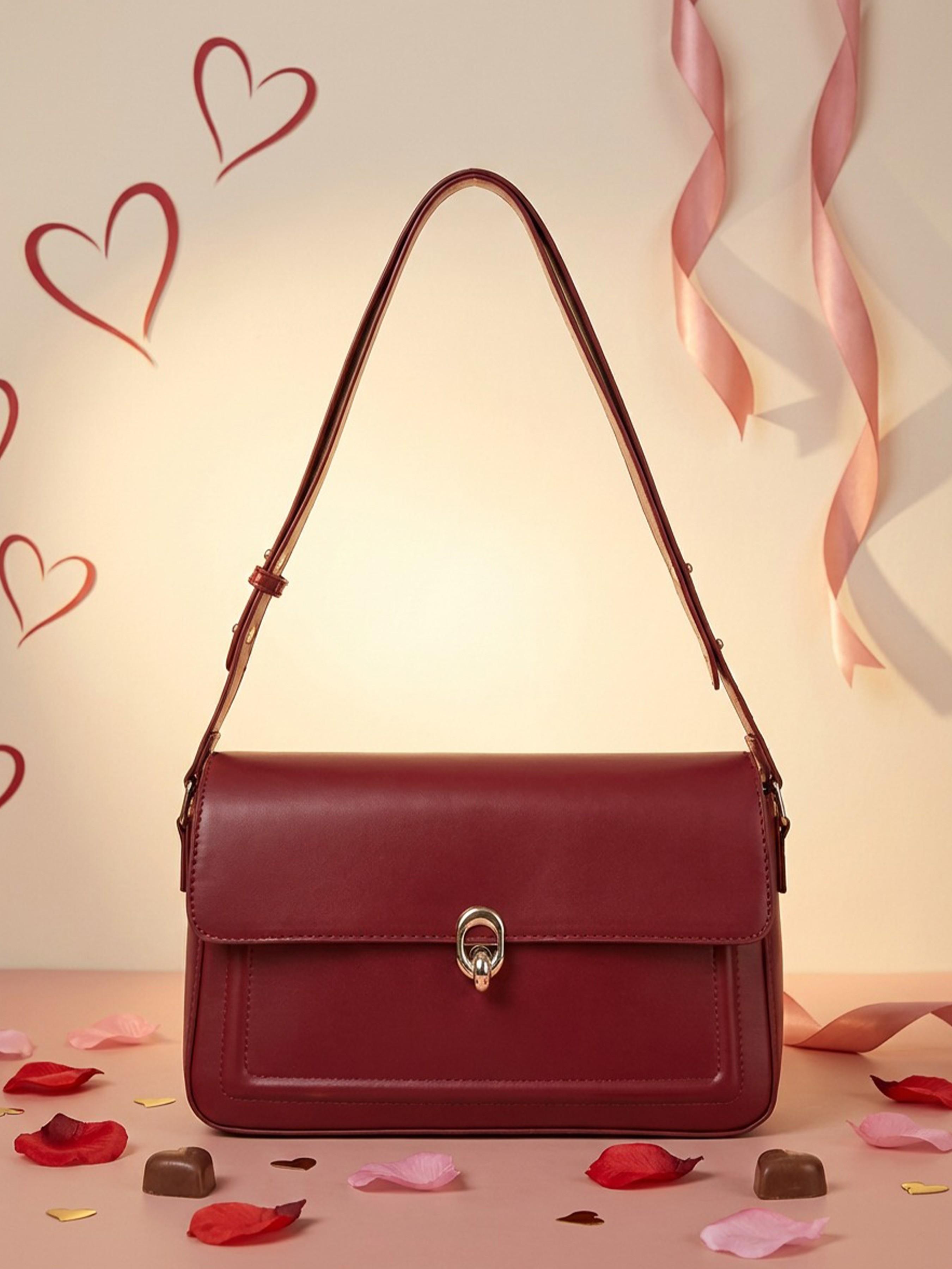 Valentines Day Mini Classic Rectangular Flap Bag, Stylish Shoulder Bag for Everyday Use, Chic Crossbody Design for All Seasons, Pu Leather Crossbody