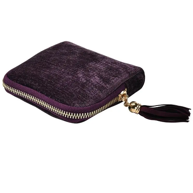 6 Layered Compartment Durable Jewelry Bag with Fringe Zipper, Bracelet Ring Organizer, Dustproof Storage, Perfect Gift for Birthdays Weddings Anniversaries