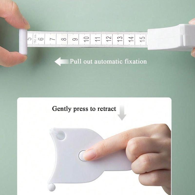 Stretchable Measuring Tape, Retractable Measuring Tape, Portable Tape Measure, Flexible Measurement Tool, Accurate & Durable Design, Ideal for DIY Projects, Home Improvement Tasks