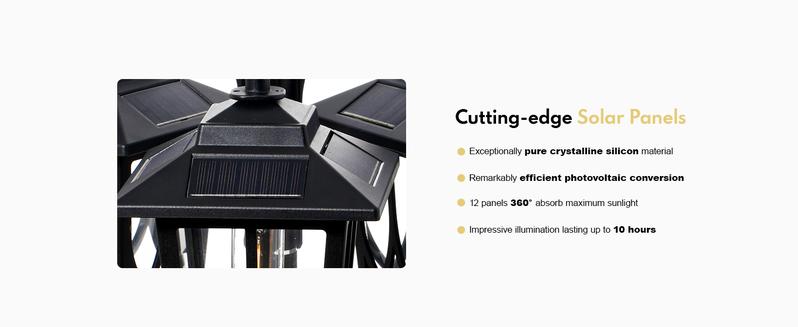 Outdoor Solar Lamp Post Lights, Solar Floor Lamps Outdoor Lights, 3-Head Waterproof Solar Powerd Lights for Garden, Lawn, Pathway, Yard, Front/ Back Door, 60 Lumens, 2 Extra Spare Bulbs, Decoration Outdoor Solar Lamp Post Lights, Solar Floor Lamps Outdoor Lights, 3-Head Waterproof Solar Powerd Lights for Garden, Lawn, Pathway, Yard, Front/ Back Door, 60 Lumens, 2 Extra Spare Bulbs, Decoration