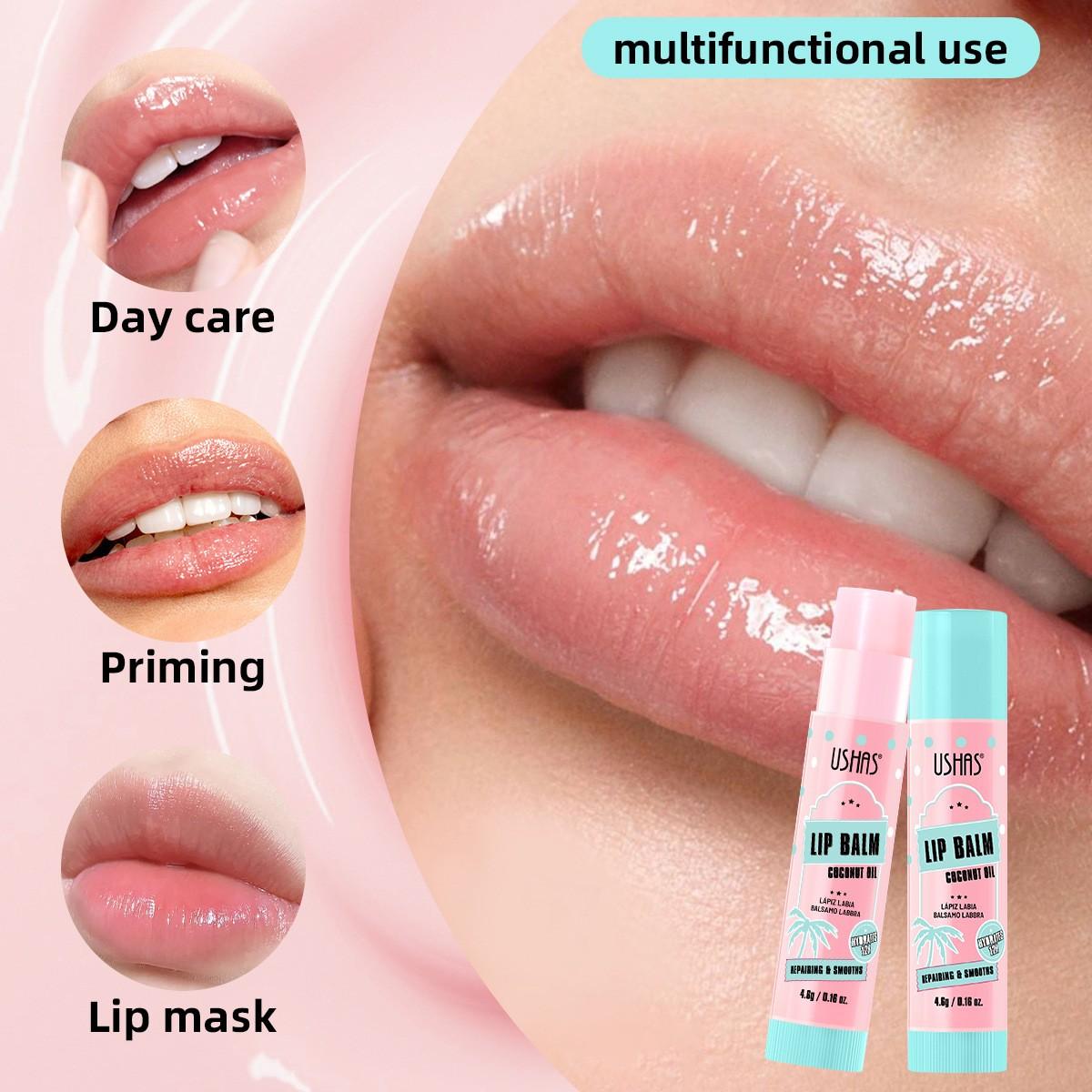 Moisturizing Lip Balm, Long-Lasting Hydration for Dry Lips, Perfect Gift for Women, Ideal for Christmas, Valentine's Day, Friday