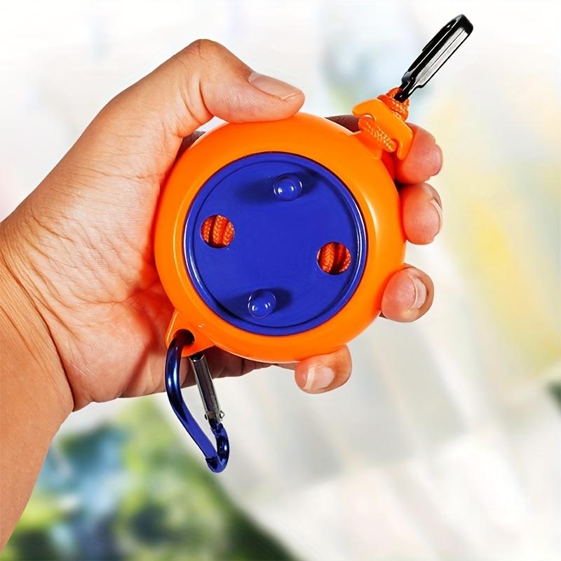 Durable and portable 26-foot travel clothesline, suitable for camping and outdoor activities — easy to set up and use, ideal for drying clothes and towels anywhere.