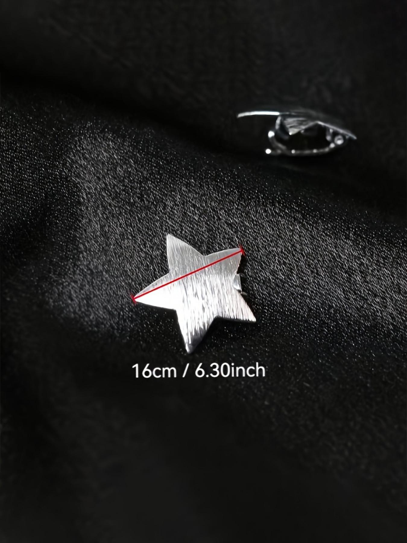 10pcs Star Braided Hair Clips, Metal Pull-Through Bean Clip, Unique Fashion Hair Accessories, Stylish and Trendy Design