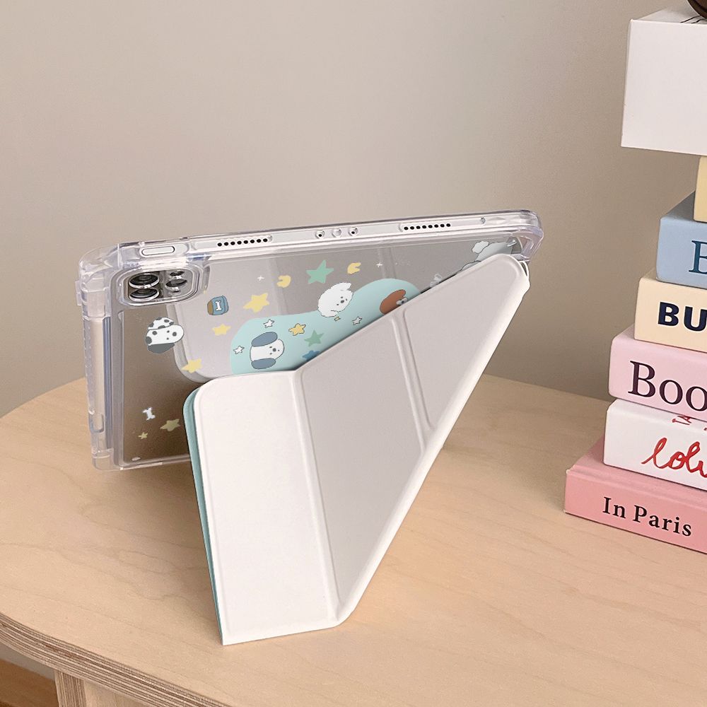 Dog Collection Cute Cartoon Case For iPad 10th 11th A16 100.9 Air 11 13 M2 M3 Mini 6 Pro 11 7th 8th 10.2 Air 4 Air 4 Air 510.9 Pro 12.9 Samsung Galaxy Tab Redmi Xiaomi Pad Huawei MatePad AAuto Sleep Awake Pencil Slot