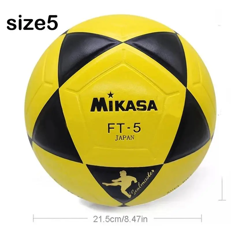 Size 5 PU Soccer Ball for Adults - Waterproof, Wear-Resistant, Indoor-Outdoor Sports Toy for Training & Team Matches
