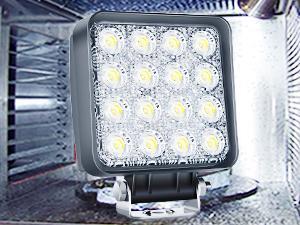 Nilight Ranger Backup Light 48W Flood Reverse Rear Lights LED Tractor Lights LED Pod Lights Plug N Play Kit Compatible with 2018-2024 Polaris Ranger 1000 XP/Ranger 1000 XP Crew Truck dealsforyoudays