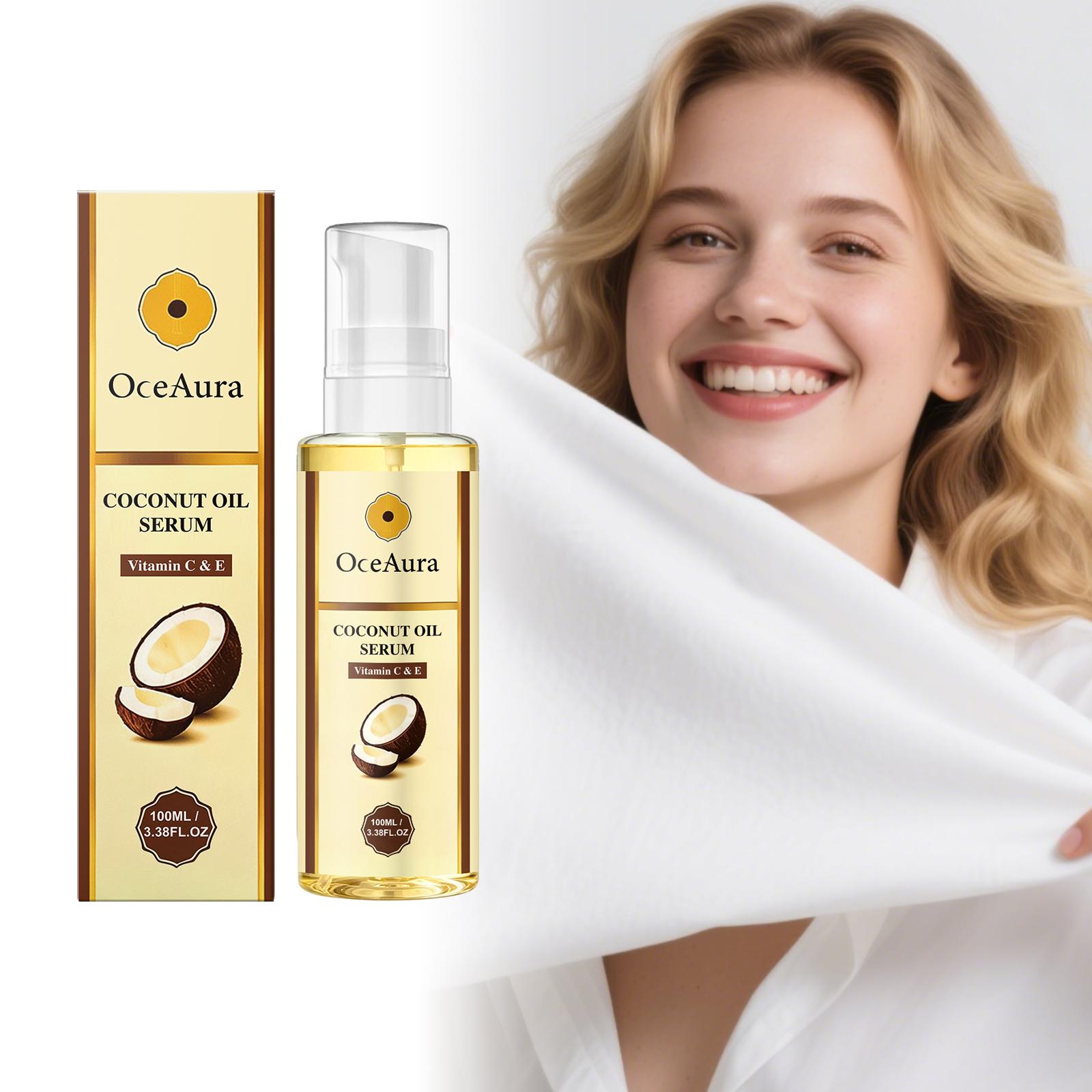 Coconut Moisturizing Essence, Plant Extracts for Hydration, Lightweight and Absorbent, Nourishing Skin Care Formula, Hydrating Radiant Glow
