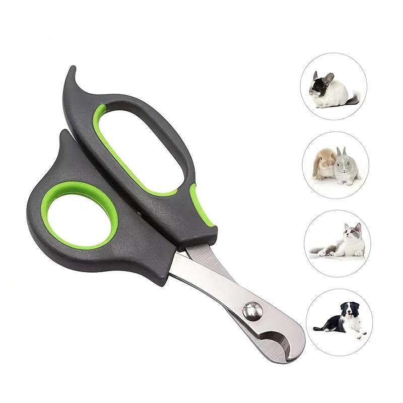 1 Black And Green Stainless Steel Pet Nail Clipper for Dog And Cat Grooming, Suitable for Puppies, Easy to Use And Easy to Clean.for Daily Use And Holiday Use, Without Battery
