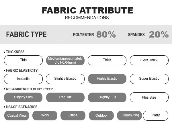 Dlooda Womens Wide Leg Dress Pants Stretchy High Waisted Work Pants Business Casual Office Trousers with Pockets