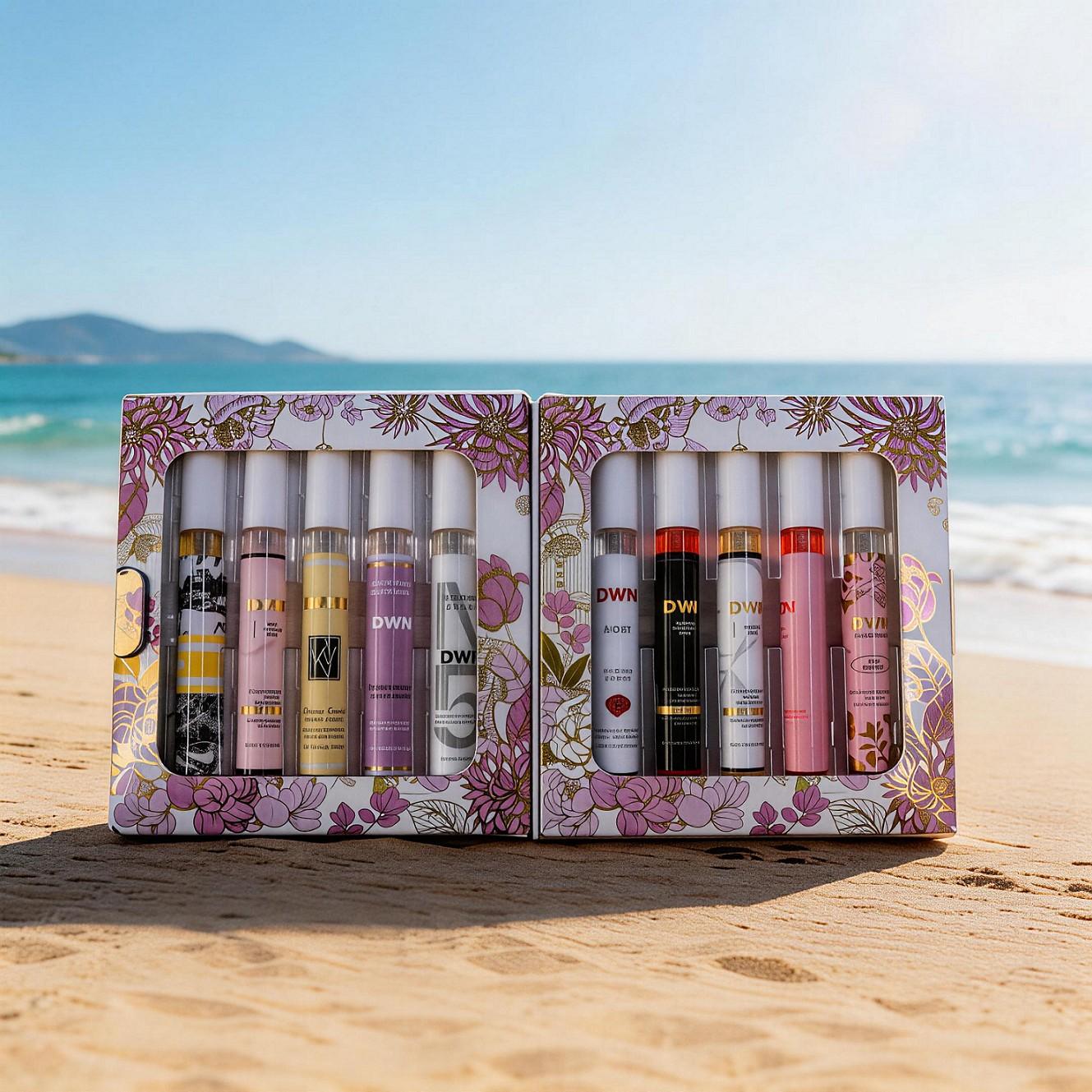 10ML*10 Brazilian Summer Luxury Perfume Spray, Long-Lasting Freshness, High-Quality Aromatherapy, Portable, Perfect Gift