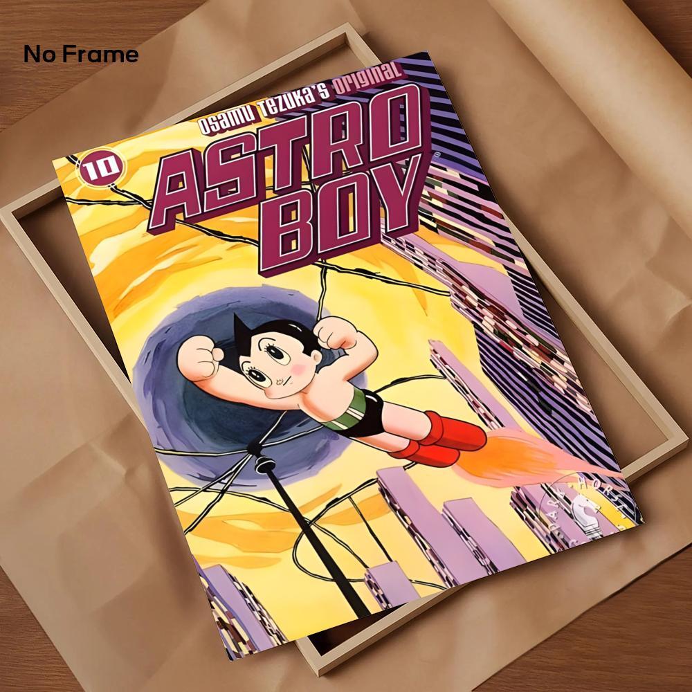 Anime A-Astro Boys Poster HD Waterproof Art Poster for Home, Bar & Café Decor | Fade-Resistant, Non-Sticky, Vibrant DIY Wall Print Perfect Decorative Poster for Office & Living Room