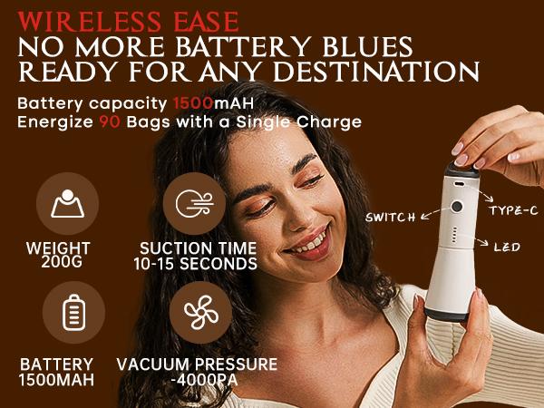 【Mother's Day Gifts ideas 】VACBIRD 2026 Upgraded X7 Cordless Vacuum Bag Set,Summer Vibes Vacuum Bags for Travel with Rechargeable Pump, 15 Pack Carry-on Packing Bags for Luggage and Suitcase, Space Saver for Clothes and Clothing Travel Zipper Pouches 【Mother's Day Gifts ideas 】VACBIRD 2026 Upgraded X7 Cordless Vacuum Bag Set,Summer Vibes Vacuum Bags for Travel with Rechargeable Pump, 15 Pack Carry-on Packing Bags for Luggage and Suitcase, Space Saver for Clothes and Clothing Travel Zipper Pouches