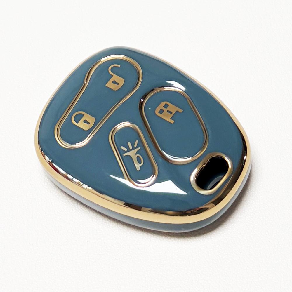 Car Key Protection Case Car Key Accessory Soft Durable Tpu Material Full Coverage Key Protector for Chevrolet for Gmc for Cadillac