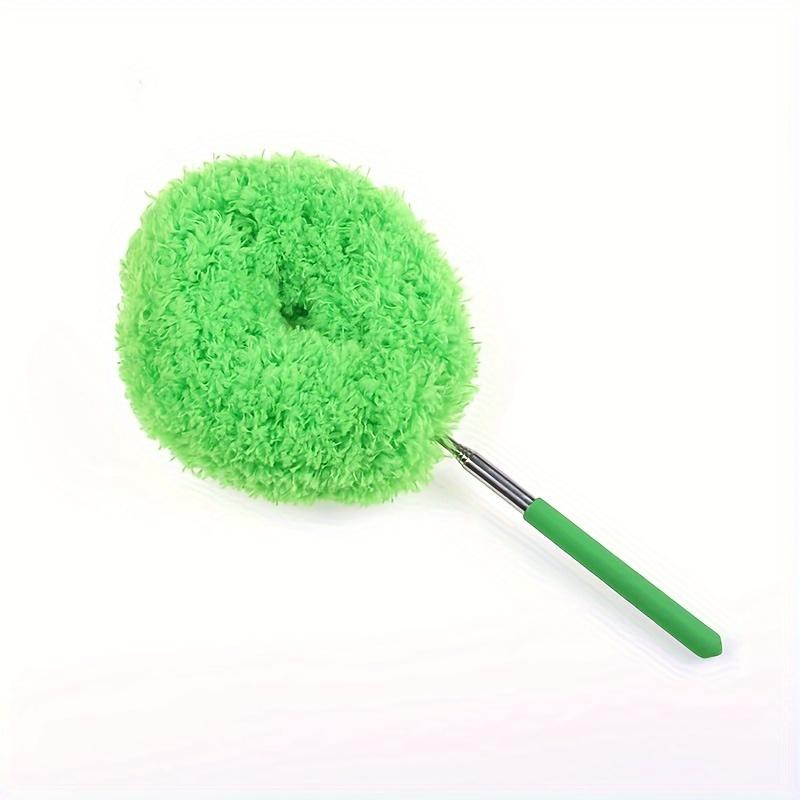 Extendable Microfiber Ceiling Fan Duster - Reusable, Effortless Cleaning Brush , Ideal For RVs & Home Use,  Blue Green Pink