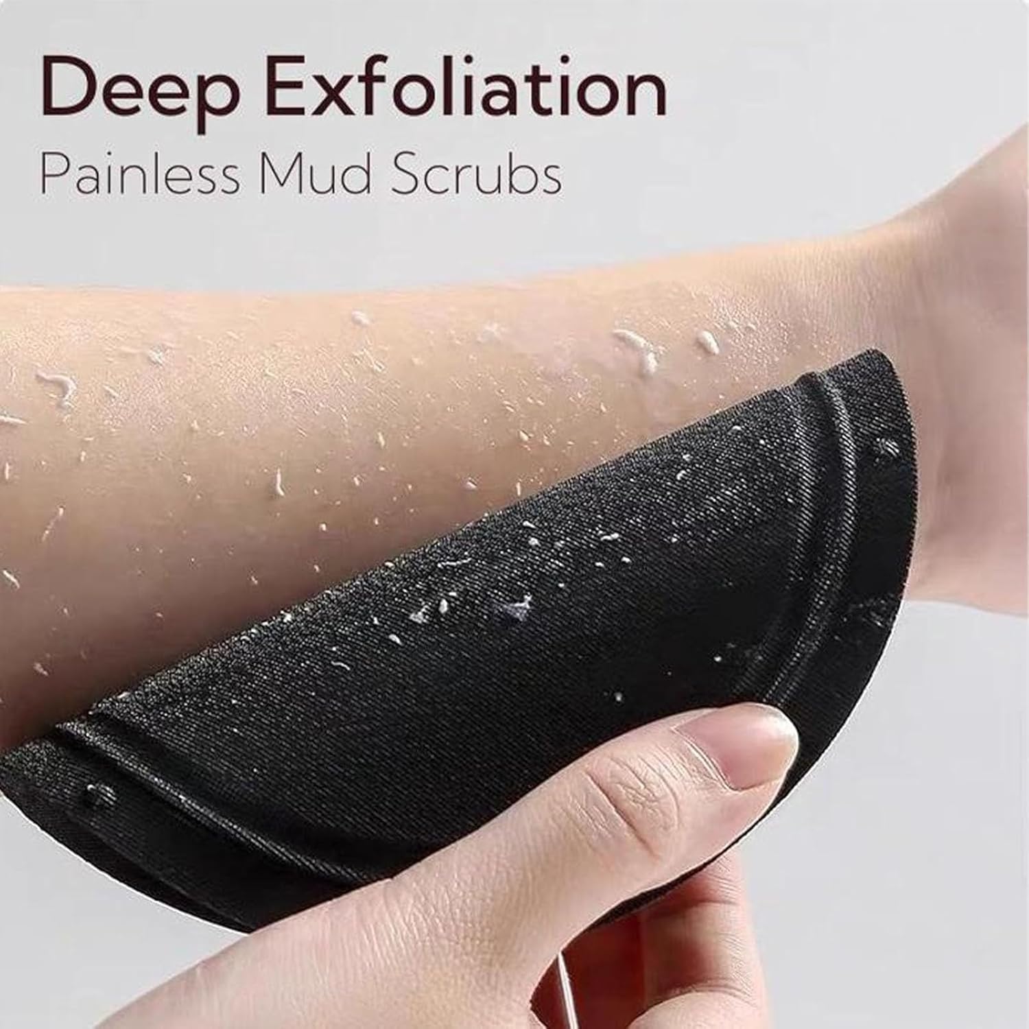 6 Counts Deep-Action Exfoliating Body Sponges – Heavy-Duty Bath Tools for Thorough Cleansing and Massage