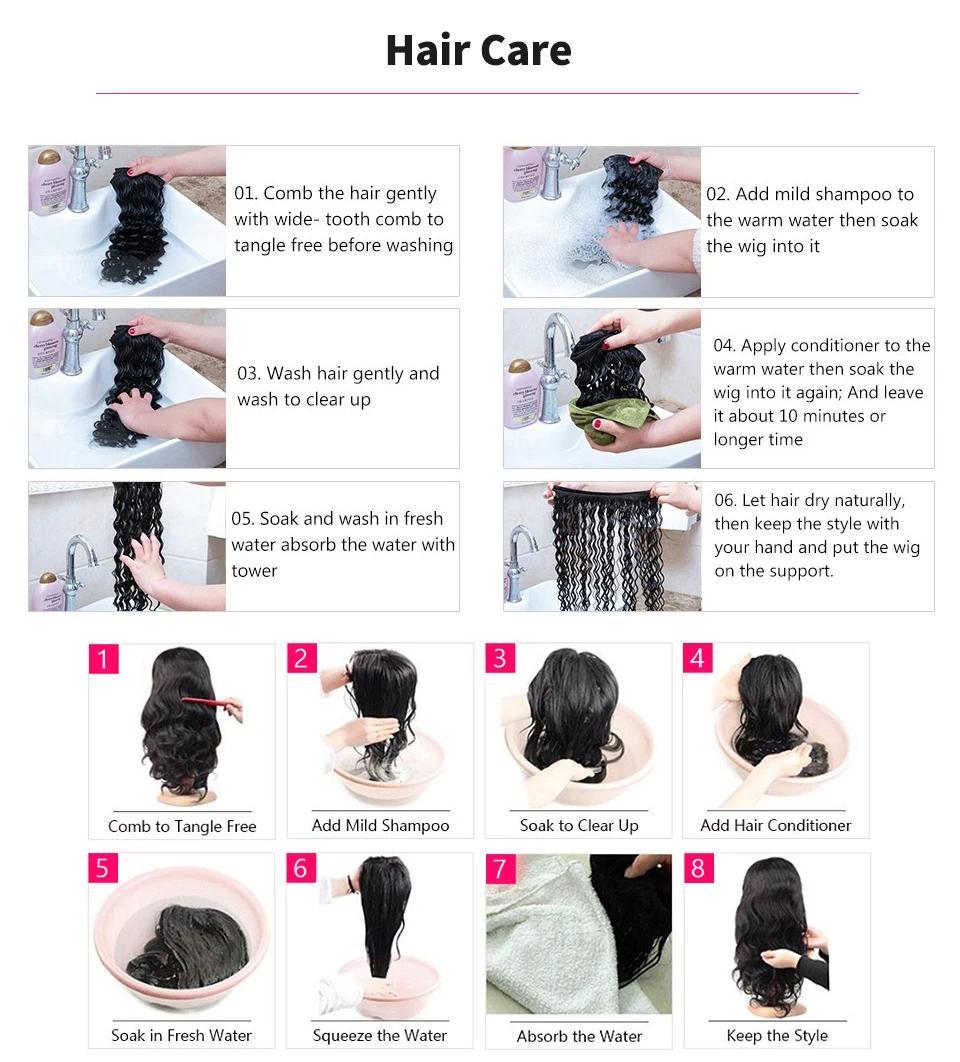 Bling Hair 360 Full Lace Wig  13X4 HD Transparent Lace Front Real Hair Wigs For Women 30 Inch Brazilian Straight 13x6 Lace Frontal Wig