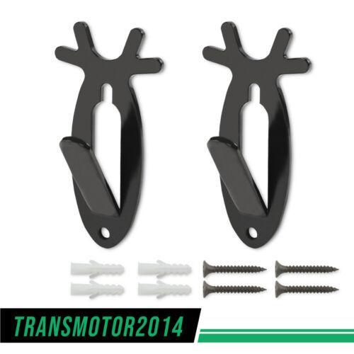 6Pcs European Mount Skull Wall Hanger Hook Deer Antelope Antler Mount Bracket Strong Hooks for Heavy Objects Upgraded Version