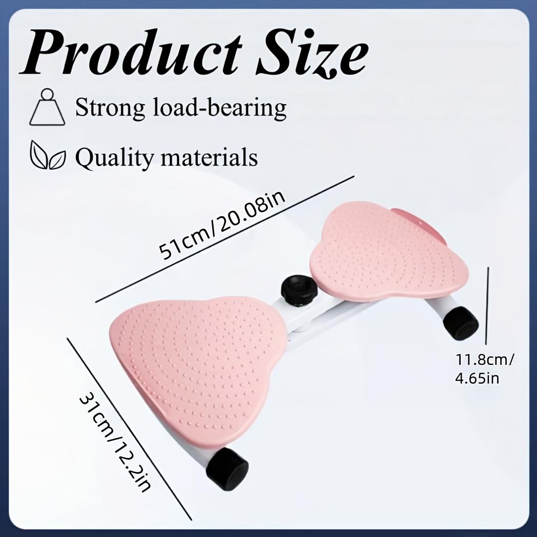 330lbs Full Body Core Workout Device | Low-Impact Body Sculpting Machine, Noiseless Swivel, Premium ABS Material, Lightweight and Easy to Transport. Comes in Pink, Blue and Purple.