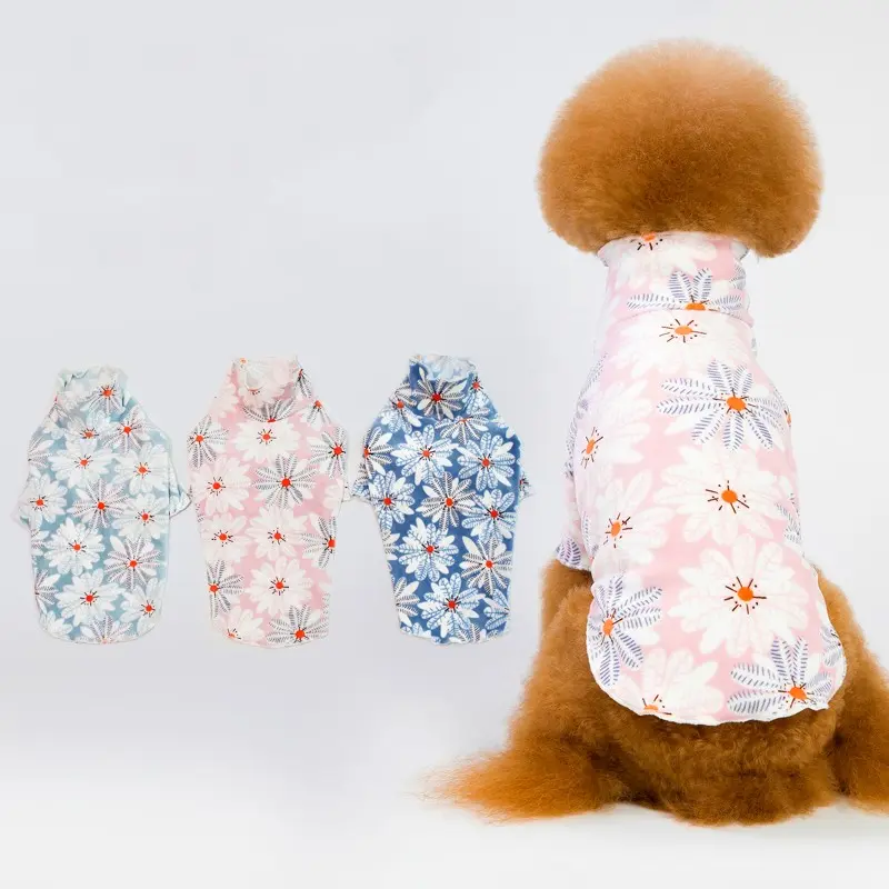 Koogal Pet Warm Sleepwear for Dogs and Cats, Two-Leg Design, Sizes S-2xl, Ideal for Small and Medium Pets, Home and Outdoor Use