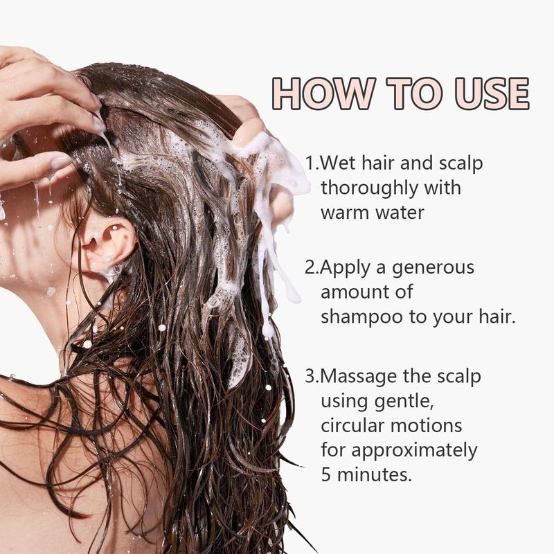 Onion Hair Care Set with Rosemary Extract, Onion, Biotin & Conditioner, Repair Damaged Hair, Nourish & Strengthen, Suitable for All Hair Types, Daily Use