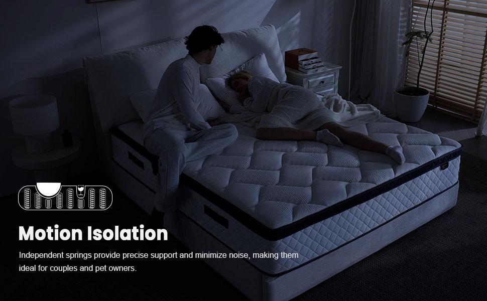 Bezzze Mattress 10-12 Inch Hybrid Mattresses in a Box with Comfort Foam and Pocket Coils,Hybrid Mattress with Memory Foam, Individual Pocket Spring for Motion Isolation, Back & Lumbar Support, Pressure Relief, Queen Bed Mattress Soft,Hybrid Mattress 2.0 Bezzze Mattress 10-12 Inch Hybrid Mattresses in a Box with Comfort Foam and Pocket Coils,Hybrid Mattress with Memory Foam, Individual Pocket Spring for Motion Isolation, Back & Lumbar Support, Pressure Relief, Queen Bed Mattress Soft,Hybrid Mattress 2.0