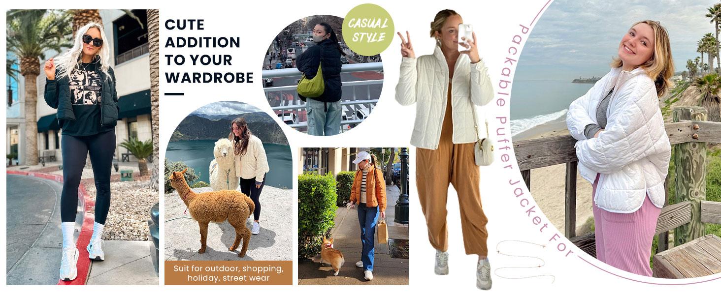 Styling inspiration for Women's Long-Sleeve Puffer Jacket