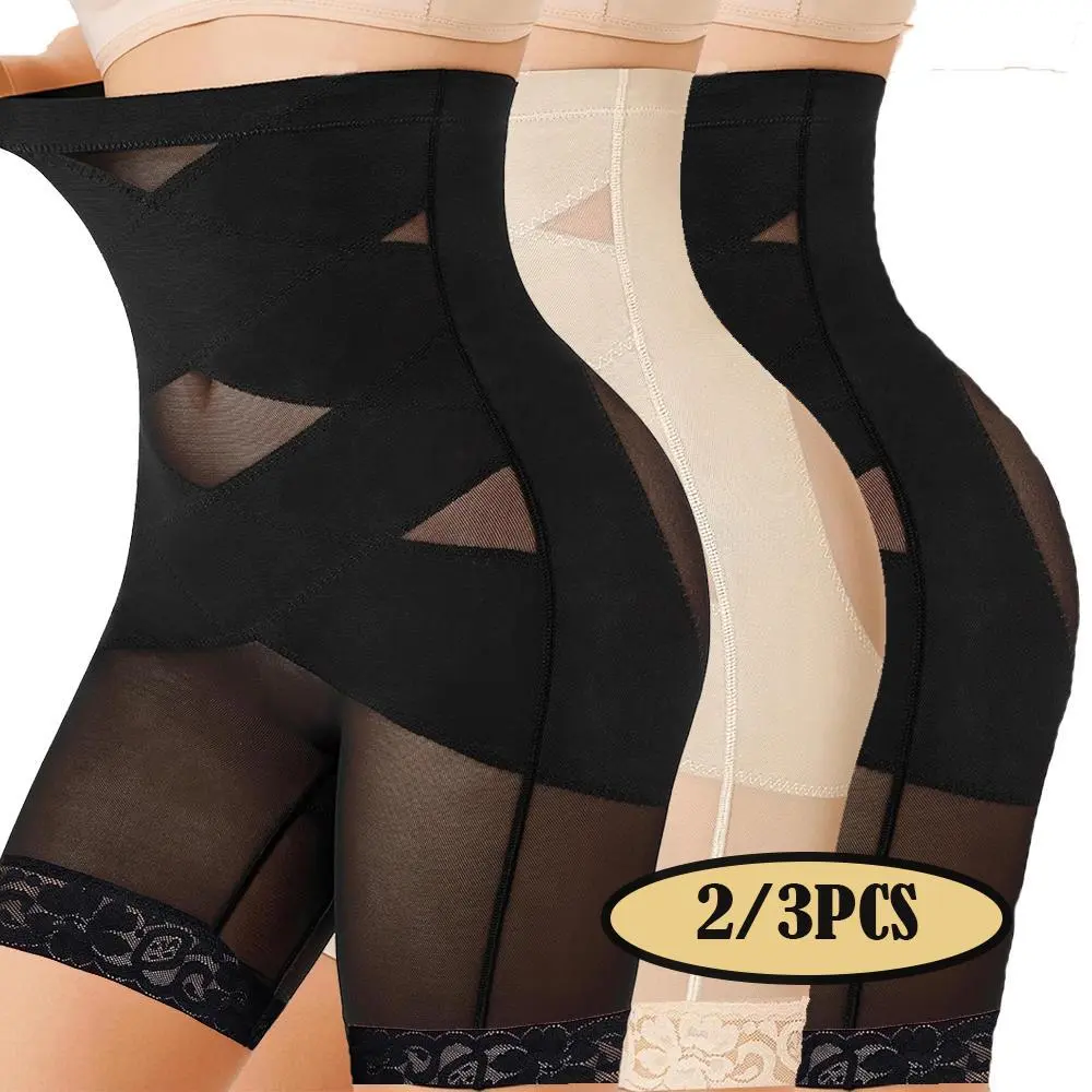 Tummy Control Shapewear for Women Seamless Girdle High Waisted Body Shaper Underwear Panty Under