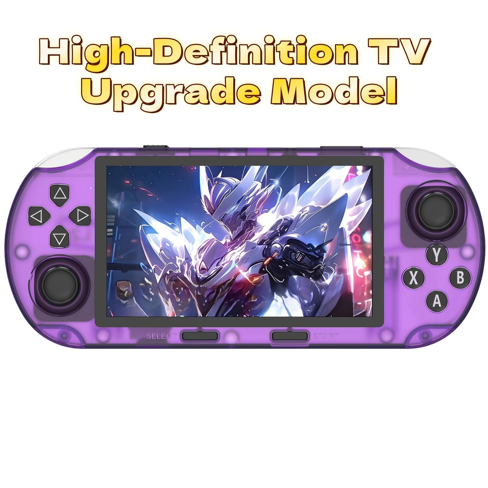 Upgraded Sf3000hd Retro Handheld Game Console, 4.5 Inch IPS Screen, Comfortable Grip, High Performance Open Source, Portable & Practical