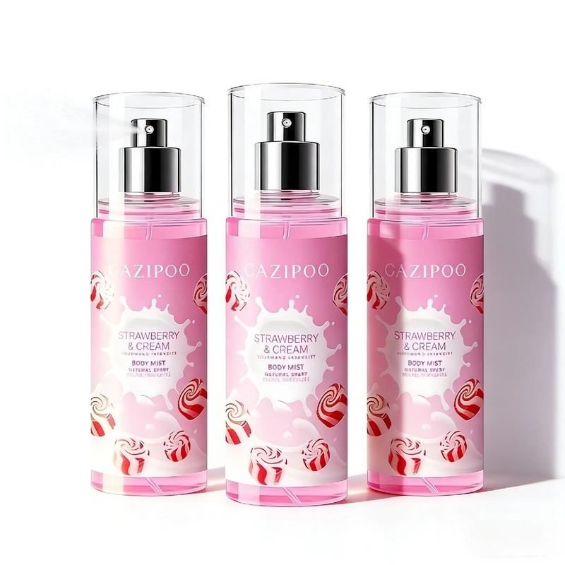 Strawberry&cream Fragrance Spray - 100ML/3.38 Fl.oz Women'S Body & Hair Perfume, Fruity & Delicious, Suitable for Various Occasions, Perfect Birthday Gift