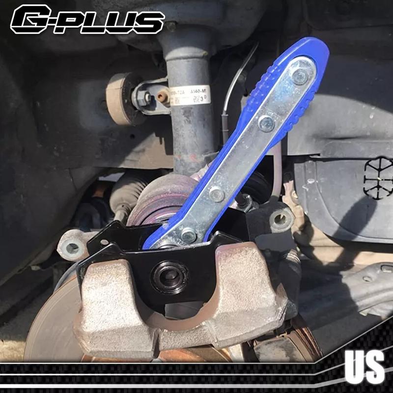 360° Swing Car Ratcheting Pistion Brake Spreader Wrench Caliper Pad Press Tool,Car Ratchet Brake Piston Spreader Wrench Caliper Pad Install Tool Press Portable